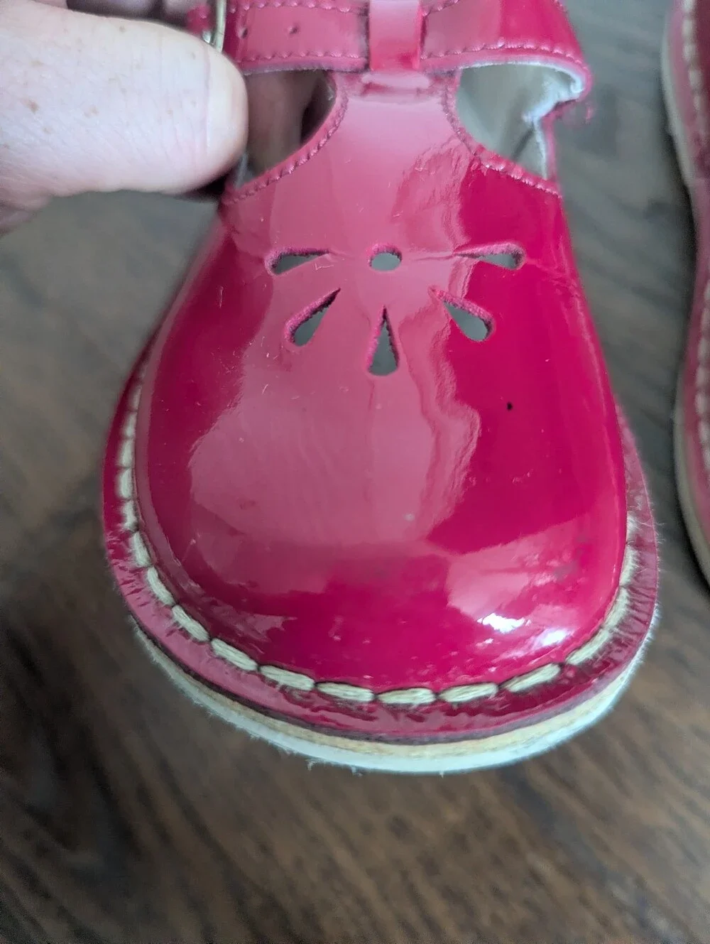 Naturino Pink Patent Mary Jane Girls Shoes